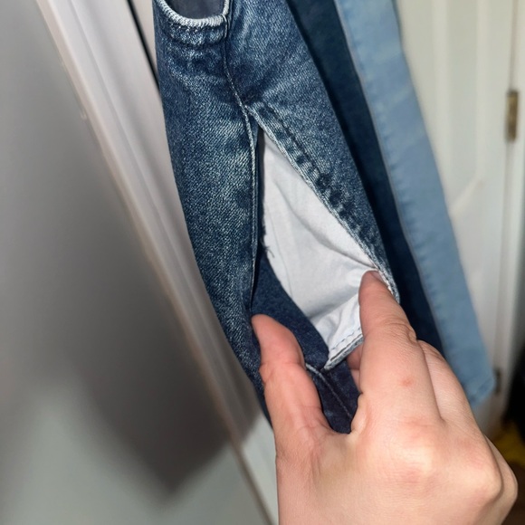 Disney Mickey Mouse Denim Overalls Dress - Picture 4 of 7